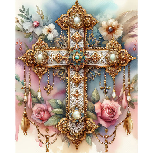Diamond Painting - Full Square - cross (40*40CM)