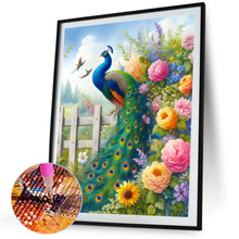 Load image into Gallery viewer, Diamond Painting - Full Square - Peacock (40*40CM)