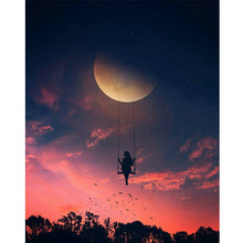 Load image into Gallery viewer, Diamond Painting - Full Round - moon (40*50CM)