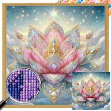 Load image into Gallery viewer, AB Diamond Painting - Full Square - Gem Lotus (45*45CM)