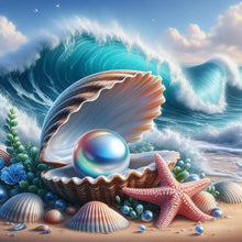 Load image into Gallery viewer, Diamond Painting - Full Round - beach shell pearls (40*40CM)