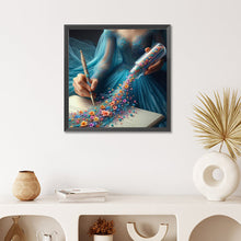 Load image into Gallery viewer, Diamond Painting - Full Round - fairy pen (50*50CM)