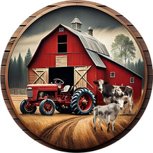 Load image into Gallery viewer, Diamond Painting - Full Round - round village house (30*30CM)