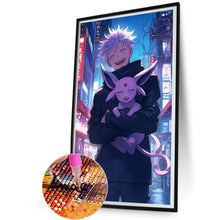 Load image into Gallery viewer, Diamond Painting - Full Round - Spell-returning characters and Pok¨¦mon (30*50CM)