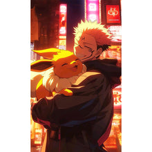 Load image into Gallery viewer, Diamond Painting - Full Round - Spell-returning characters and Pok¨¦mon (30*50CM)