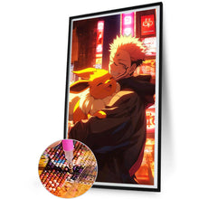 Load image into Gallery viewer, Diamond Painting - Full Round - Spell-returning characters and Pok¨¦mon (30*50CM)