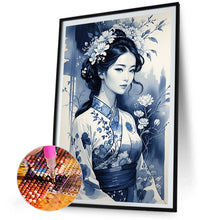 Load image into Gallery viewer, AB Diamond Painting - Full Round - elegant woman (40*60CM)