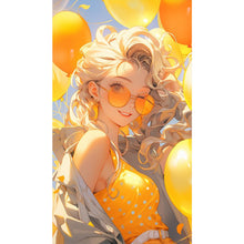 Load image into Gallery viewer, AB Diamond Painting - Full Round - sunshine girl (40*70CM)