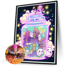 Load image into Gallery viewer, AB Diamond Painting - Full Round - ghost glass bottle (40*50CM)