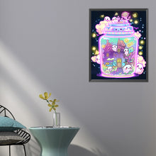 Load image into Gallery viewer, AB Diamond Painting - Full Round - ghost glass bottle (40*50CM)