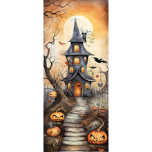 Load image into Gallery viewer, Diamond Painting - Full Round - pumpkin castle (30*70CM)