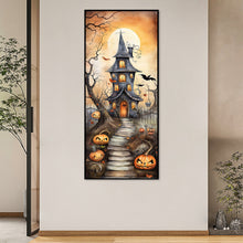 Load image into Gallery viewer, Diamond Painting - Full Round - pumpkin castle (30*70CM)