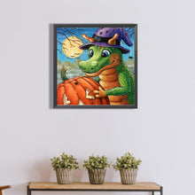 Load image into Gallery viewer, Diamond Painting - Full Round - little dinosaur (40*40CM)