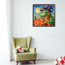 Load image into Gallery viewer, Diamond Painting - Full Round - little dinosaur (40*40CM)
