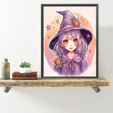 Load image into Gallery viewer, Diamond Painting - Full Round - witch girl (40*50CM)