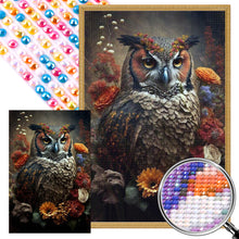 Load image into Gallery viewer, AB Diamond Painting - Full Round - owl (40*60CM)