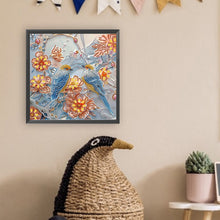 Load image into Gallery viewer, Diamond Painting - Partial Special Shaped - flowers and birds (30*30CM)