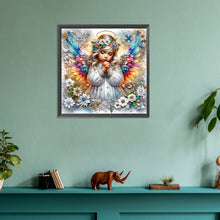 Load image into Gallery viewer, Diamond Painting - Full Round - angel girl (30*30CM)