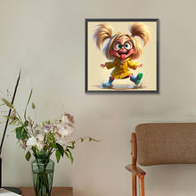 Load image into Gallery viewer, Diamond Painting - Full Round - funny girl (30*30CM)