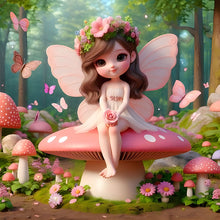 Load image into Gallery viewer, Diamond Painting - Full Round - elf girl (30*30CM)