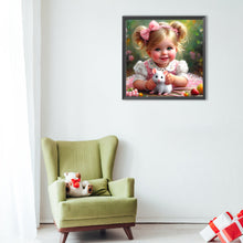 Load image into Gallery viewer, Diamond Painting - Full Round - Adorable children (40*40CM)