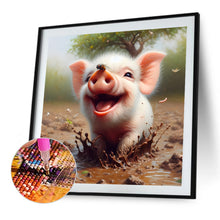 Load image into Gallery viewer, Diamond Painting - Full Round - pet piggy (40*40CM)