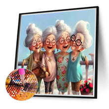 Load image into Gallery viewer, Diamond Painting - Full Round - Funny grandma (40*40CM)