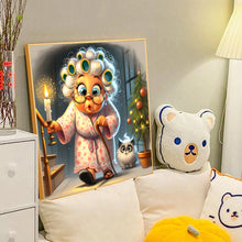 Load image into Gallery viewer, Diamond Painting - Full Round - Funny grandma (40*40CM)
