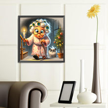 Load image into Gallery viewer, Diamond Painting - Full Round - Funny grandma (40*40CM)