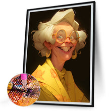 Load image into Gallery viewer, Diamond Painting - Full Round - Funny grandma (30*40CM)