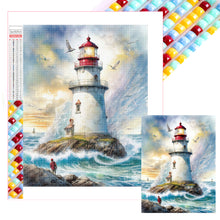 Load image into Gallery viewer, Diamond Painting - Full Square - lighthouse (30*40CM)