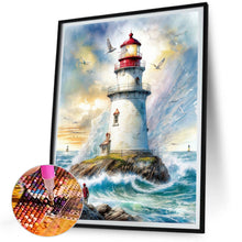 Load image into Gallery viewer, Diamond Painting - Full Square - lighthouse (30*40CM)