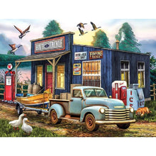Load image into Gallery viewer, Diamond Painting - Full Square - truck in front of house (30*40CM)