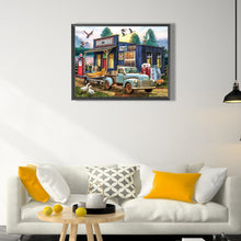 Load image into Gallery viewer, Diamond Painting - Full Square - truck in front of house (30*40CM)