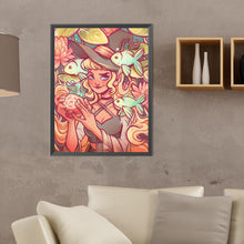 Load image into Gallery viewer, Diamond Painting - Full Round - magic girl (30*40CM)