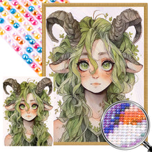 Load image into Gallery viewer, AB Diamond Painting - Full Round - Shoehorn girl (40*55CM)