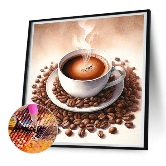Diamond Painting - Full Round - coffee (30*30CM)
