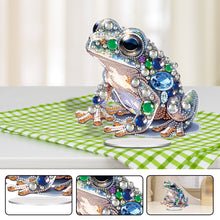 Load image into Gallery viewer, Acrylic Rose Table Top Diamond Painting Ornament Kits Lamp for Home Office Decor