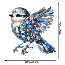 Load image into Gallery viewer, Acrylic Rose Table Top Diamond Painting Ornament Kits Lamp for Home Office Decor