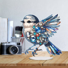 Load image into Gallery viewer, Acrylic Rose Table Top Diamond Painting Ornament Kits Lamp for Home Office Decor