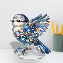 Load image into Gallery viewer, Acrylic Rose Table Top Diamond Painting Ornament Kits Lamp for Home Office Decor