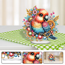 Load image into Gallery viewer, Acrylic Rose Table Top Diamond Painting Ornament Kits Lamp for Home Office Decor