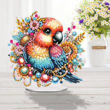 Load image into Gallery viewer, Acrylic Rose Table Top Diamond Painting Ornament Kits Lamp for Home Office Decor