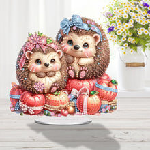 Load image into Gallery viewer, Acrylic Rose Table Top Diamond Painting Ornament Kits Lamp for Home Office Decor