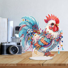 Load image into Gallery viewer, Acrylic Rose Table Top Diamond Painting Ornament Kits Lamp for Home Office Decor