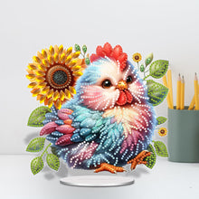 Load image into Gallery viewer, Acrylic Sunflower Chick Diamond Painting Desktop Decor Tabletop Diamond Art Kits