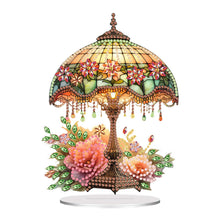 Load image into Gallery viewer, Acrylic Table Lamp Diamond Painting Desktop Decor Tabletop Diamond Art Kits