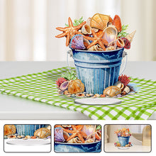Load image into Gallery viewer, Acrylic Summer Seashell Diamond Painting Desktop Decor Tabletop Diamond Art Kits