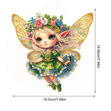 Load image into Gallery viewer, Acrylic Special Shaped Elf Animal Hanging Diamond Art Kits Bedroom Decoration