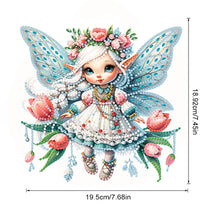 Load image into Gallery viewer, Acrylic Special Shaped Elf Animal Hanging Diamond Art Kits Bedroom Decoration